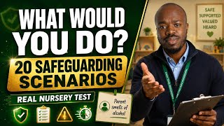 Full The What Would You Do Safeguarding Quiz Safeguarding Scenarios Every Early Years Worker MUST Pass Update