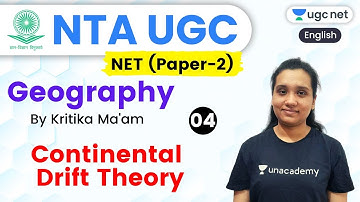 NTA UGC NET 2020 (Paper-2) | Geography by Kritika Ma