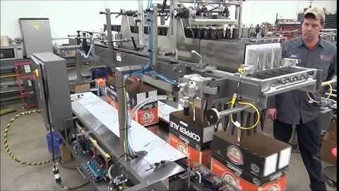 Hamrick Manufacturing - Model 360 Case Packer for Brewery (HD)
