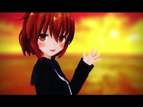 【艦これMMD】文月が可愛らしく「橙ゲノム」