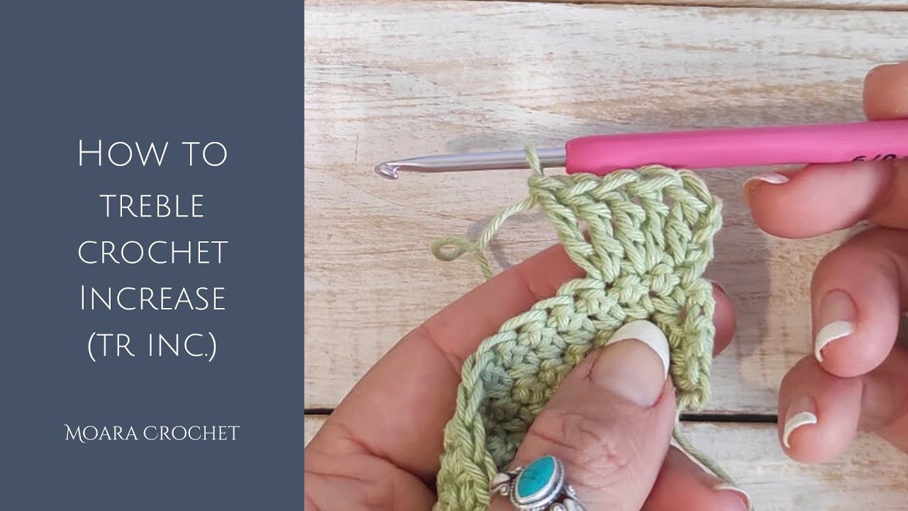 How to Treble Crochet Increase (Tr inc ) #howtocrochet # How to Treble Crochet Increase (Tr inc ) #howtocrochet #