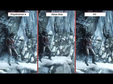 Rise Of The Tomb Raider Graphics Comparison - PS4 Vs PC Vs Xbox One