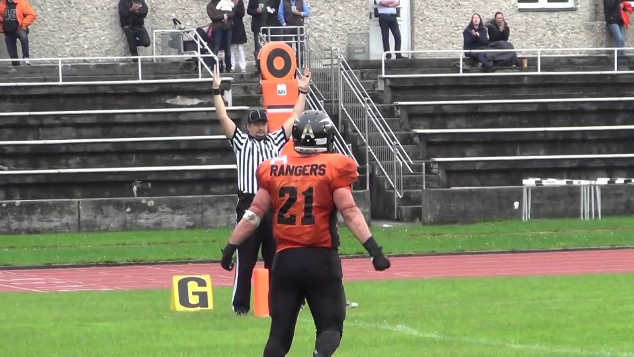 München Rangers vs.Albershausen Crusaders Playoffs Game One, September 14, 2014