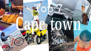 TOP 7 THINGS to do in CAPE TOWN 2023|Prices included|South African Youtuber