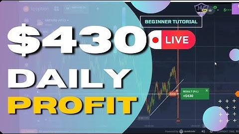 $430 Profit | How To Make Money Online Trading Binary Options | Live Trading Session On Iqoption