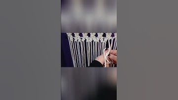 #diy #macrametutorial #patternknot #knot #macrame #homedecor #macramepattern @OlenkaYakymenko