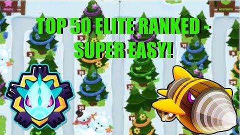 BTD6 Elite (Ranked) DreadBloon - How to Kill Elite DreadBloon Fast - Top 50 Strategy w/commentary