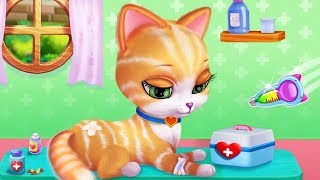 Play Kitten Animal Care Games   Kitty Love   My Fluffy Pet Fun Dress Up Mini Pet Kids Games #1 screenshot 1
