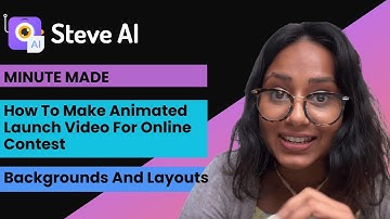 How to make animated launch video for online contest | Theme based Backgrounds and Layouts