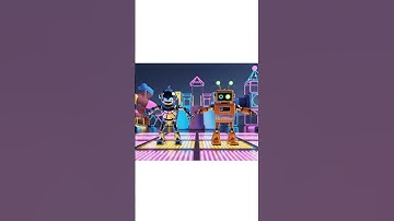 Dancing Robot Friends #DancingRobotFriends #KidsShorts #3DCartoon #RobotDance #KidsAnimation #viral