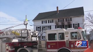 5 people displaced after house fire in Fall River