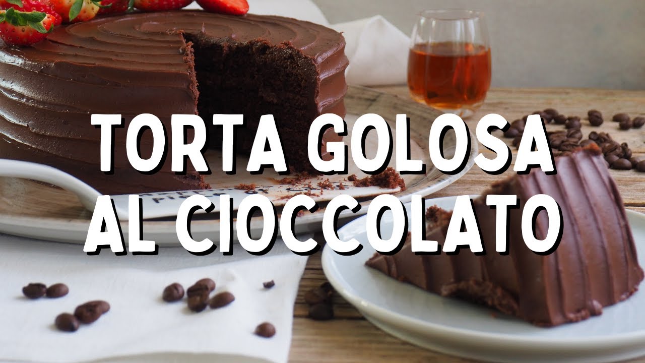 TORTA al CIOCCOLATO GOLOSISSIMA (tipo quella della Trinciabue) con variante ganache rhum e caffè