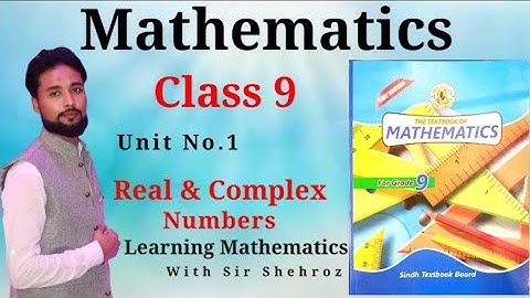 Mathematics 9th | Real and Complex Numbers | Exercise 1.5 | Sindh textbook Board | New Edition |