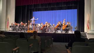 Capriol Suite by Peter Warlock movement 5 (Pieds en l'air) performed by RHS chamber strings