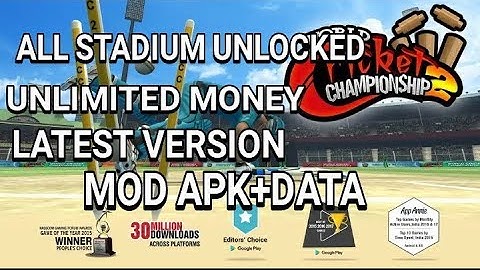 WCC2 2018 MOD APK+OBB ALLS ARE UNLOCKED VERSION 2.7.8||LATEST VERSION ALL STADIUM UNLOCKED||