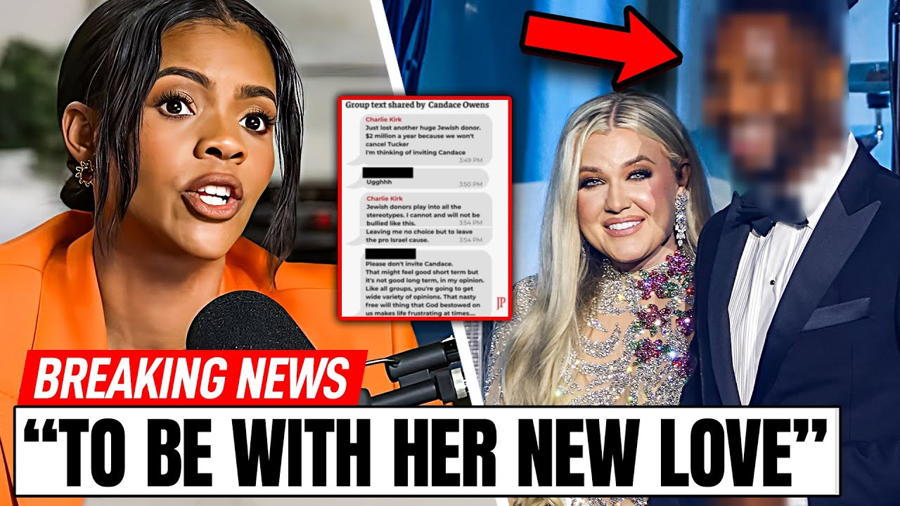BREAKING Candice Owens Claims Charlie Kirk’s Widow PLANNED His Death