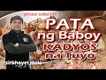 PATA ng Baboy at KADYOS na Tuyo