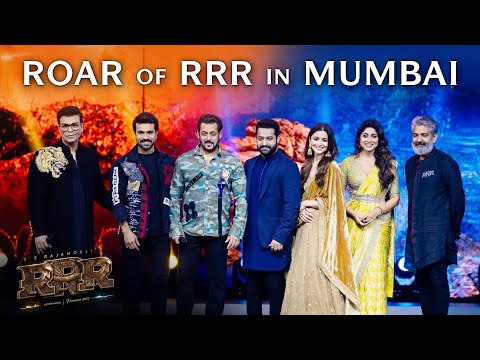 Roar of RRR in Mumbai - Event | NTR, Ram Charan, Alia Bhatt, Salman Khan | SS Rajamouli