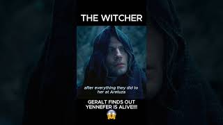 Geralt Finds Out Yennefer Is Alive