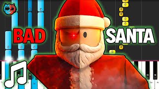 BloxBoys – BAD SANTA II (99 Nights in the Forest Song)  - PIANO TUTORIAL