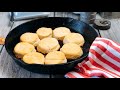 Making two ingredient biscuits - Country Cooking Style