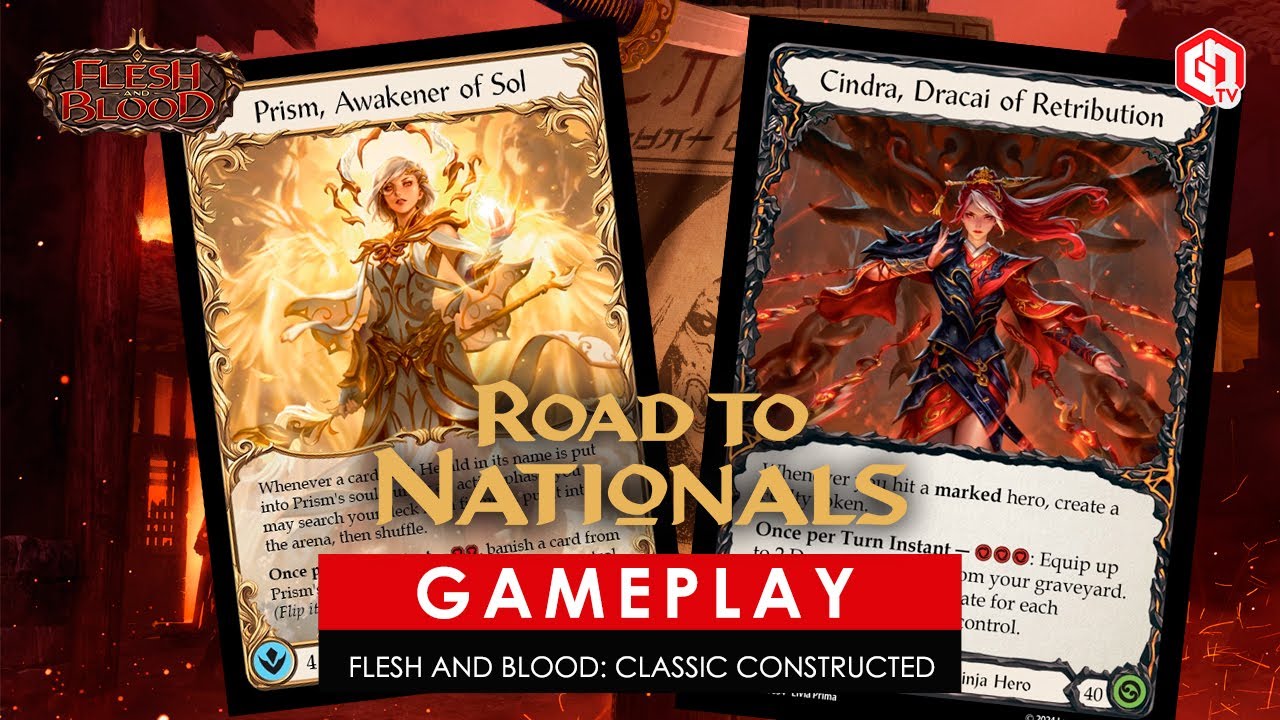 Prism, Awakener of Sol Vs Cindra, Dracai of Retribution | Flesh