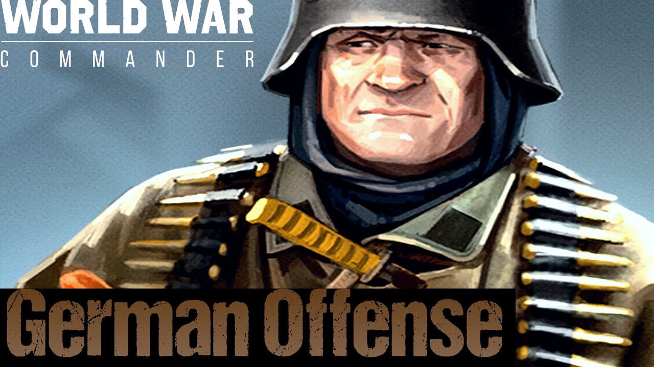 World War Commander: PvP RTS German offense tier 2 strategy