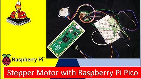 (Demo) 28BYJ 48 Stepper Motor with Raspberry Pi Pico using MicroPython