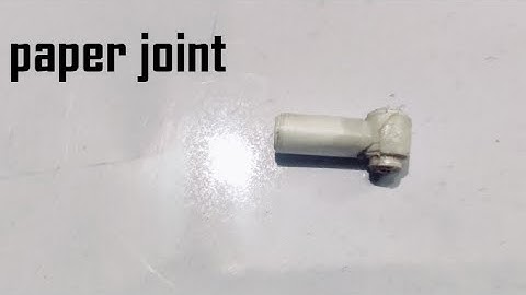 how to make paper joint for action figure
