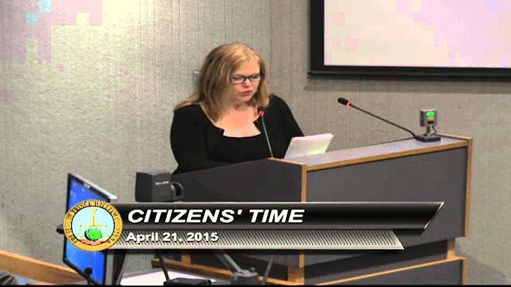 Debbie Madsen Addresses the BOCS About Arts Educat...