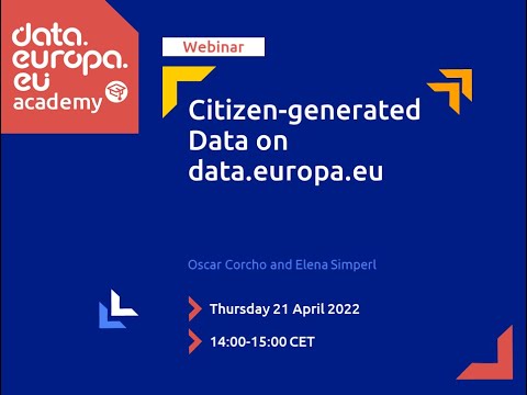 Citizen-generated Data on data.europa.eu