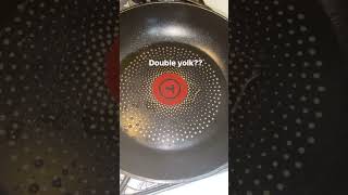 Cool Quail Egg With Double Yolks