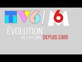 Tlvolution 41 volution de tv6  m6  depuis 1986