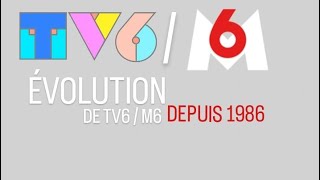 Télévolution #41: Évolution de TV6 / M6 - (depuis 1986)