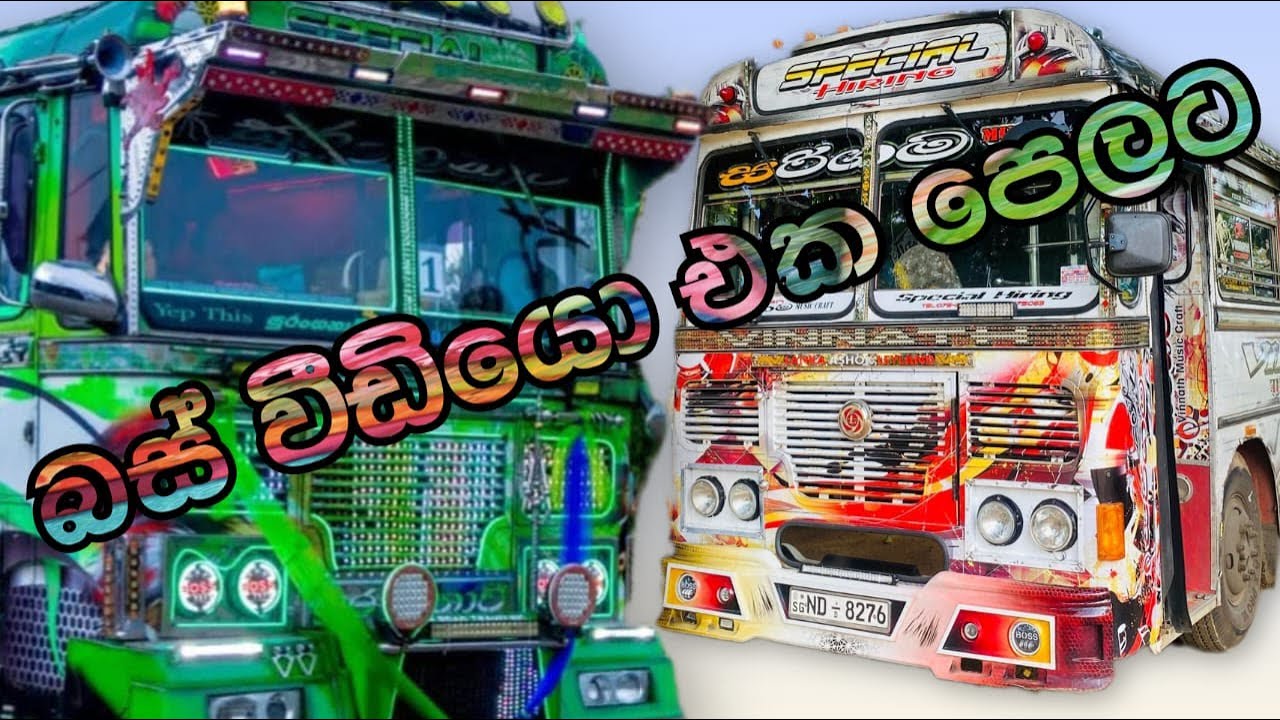 බස් වීඩියෝ එක පෙලට