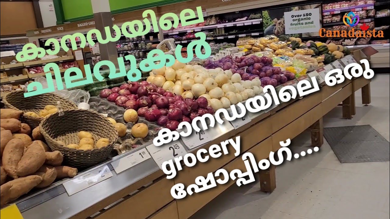 Living Expenses in Canada, monthly Grocery expenses in Canada, Canada