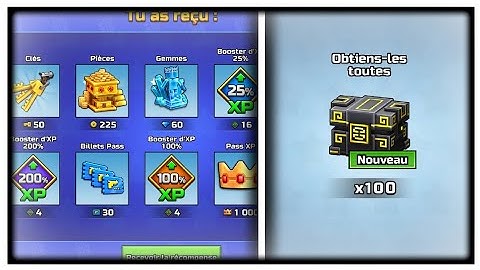 I Spent 10000 gems on "Get em all" chests, ended up getting 1 weapon instead - Pixel Gun 3D