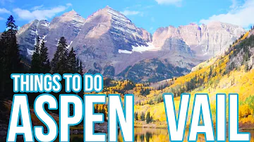 Aspen & Vail Loop Roadtrip via Independence Pass || Fall Foliage / Beautiful Colors [FULL ITINERARY]