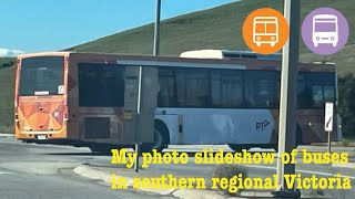 My photo slideshow of buses in southern regional Victoria