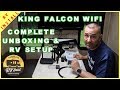 King Falcon WiFi - Automatic Directional Antenna and Router for the RV – Install, Setup, Review