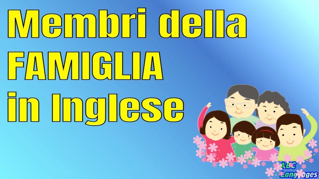 Английская лексика FAMILY and PEOPLE - семья и люди