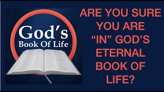 MOI-37 ARE YOU SURE YOU ARE REALLY IN GOD'S ETERNAL BOOK OF LIFE THAT'S THE ONLY WAYtoGoToHEAVEN!