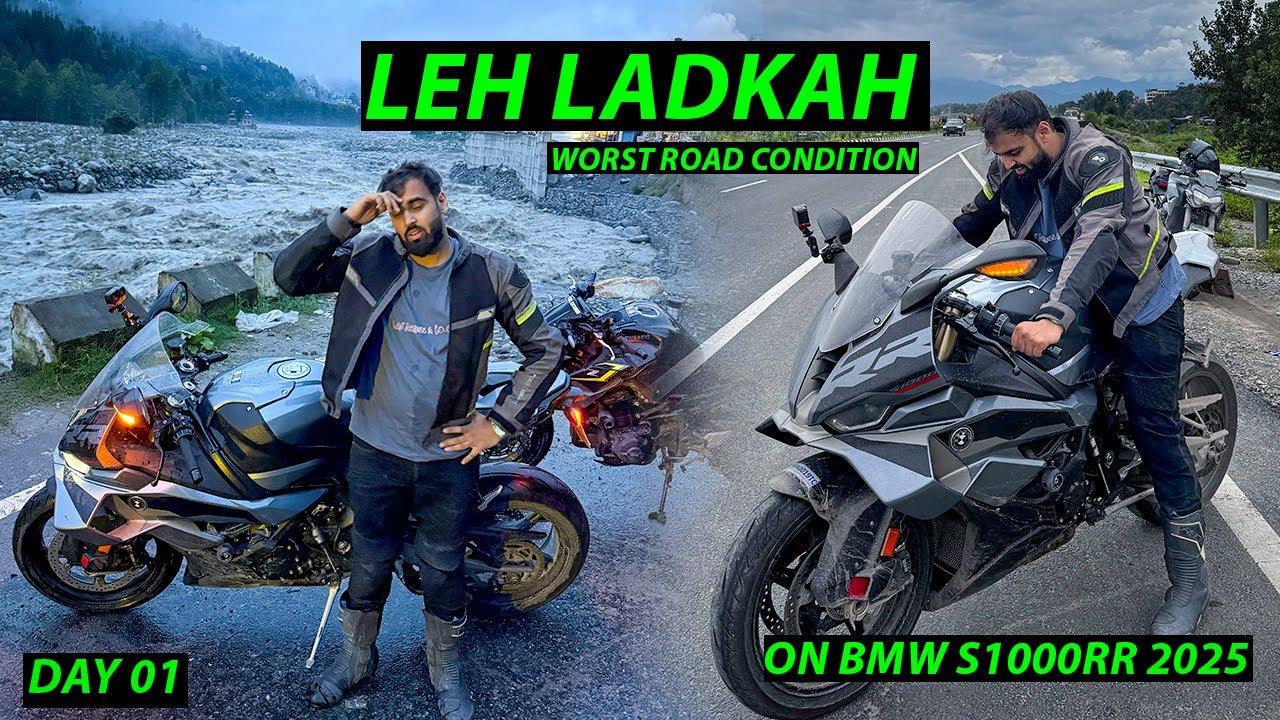 INDIA ke Most Dangerous Road❌ Delhi To Leh Ladakh 2025 | Day 01