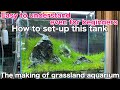 How to set up a grassland layout① The making of aquarium for 45cm tank 〜 ADA nature aquarium iwagumi