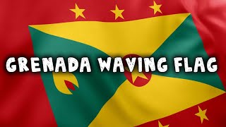🇬🇩 Grenada Country Flag Animation | Full HD | 10 Hours screenshot 4