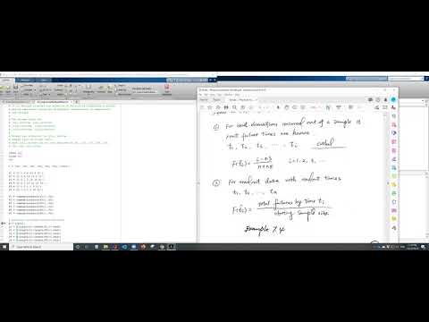 Video Lecture - lognormal probability plotting - multiple stress failure data