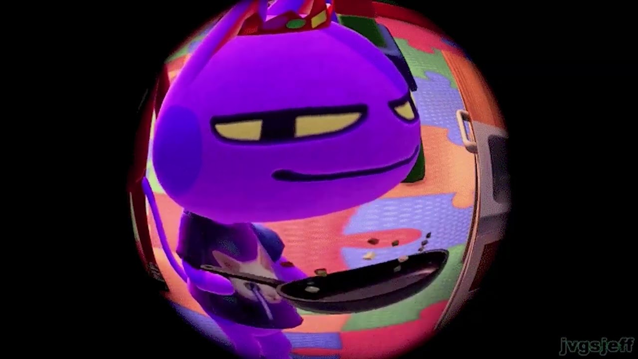 Relaxing Animal Crossing music helps keep the kitchen from getting boring.