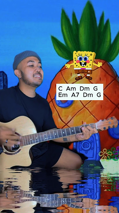 Chord Gitar Ripped Pants Spongebob