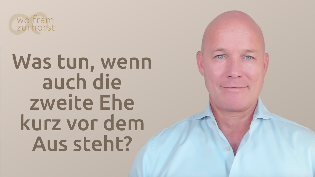 Was tun, wenn auch die zweite Ehe kurz vor dem Aus steht?