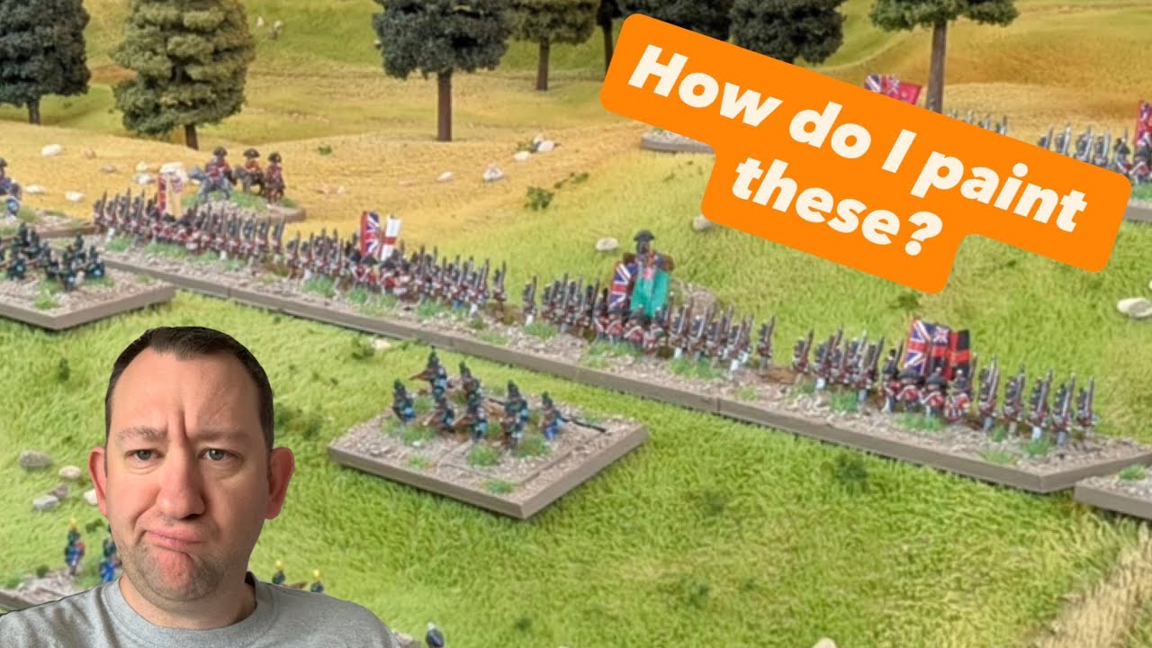 Painting Guide: Napoleonic Peninsular War British Line Infantry in 6mm